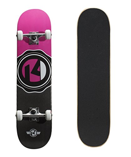 Kryptonics Drop-In Series 31' Complete Skateboard,...