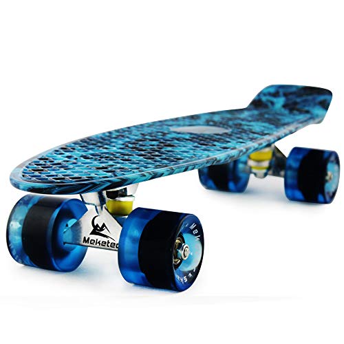 Skateboard Dog 22 inch Retro Mini Skateboards Kids...