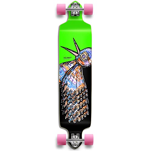 Yocaher Drop Down Pro Longboard Complete Cruiser...