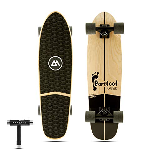 Magneto Barefoot Mini Cruiser Skateboard