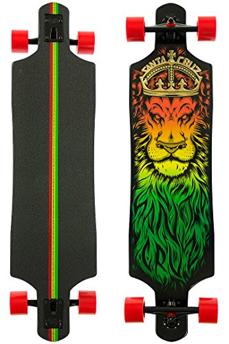 Santa Cruz Lion God Rasta Drop Thru Cruzer...