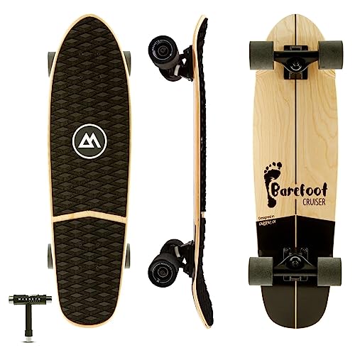 Magneto Barefoot Mini Cruiser Skateboard | 27.5' x...